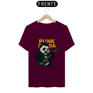 Nome do produtoCamiseta unissex Punk Panda