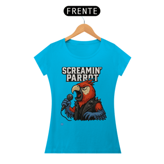 Nome do produtoCamiseta feminina Screamin Parrot