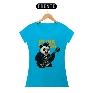 Nome do produtoCamiseta feminina Punk Panda