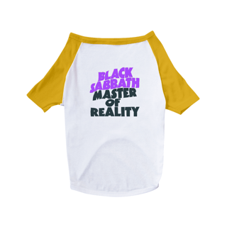 Nome do produto Pet Dog - Black Sabbath - Master Of Reality