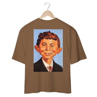 Nome do produto Camiseta (Oversized) MAD Magazine - Coleção Cultura Pop