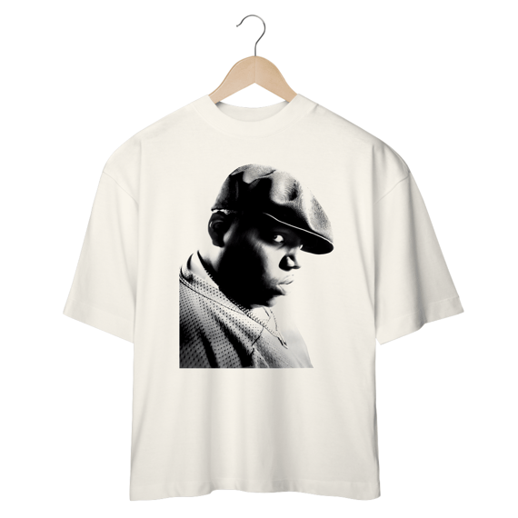 Camiseta (Oversized) The Notorious B.I.G - Coleção Hip Hop/Rap
