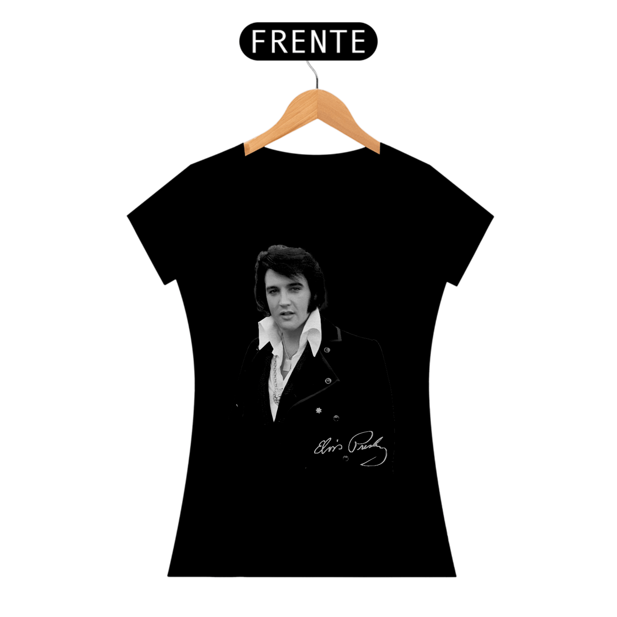 Nome do produto: Baby Long Premium Elvis Presley - Coleção Rock