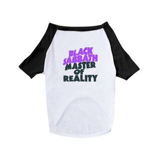 Nome do produto Pet Dog - Black Sabbath - Master Of Reality