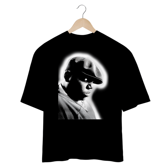 Camiseta (Oversized) The Notorious B.I.G - Coleção Hip Hop/Rap