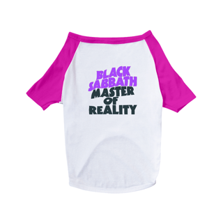Nome do produto Pet Dog - Black Sabbath - Master Of Reality