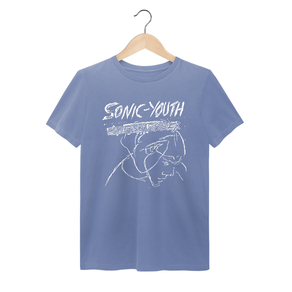 Camiseta Estonada Sonic Youth - Confusion is Sex - Coleção Rock/Alternativo