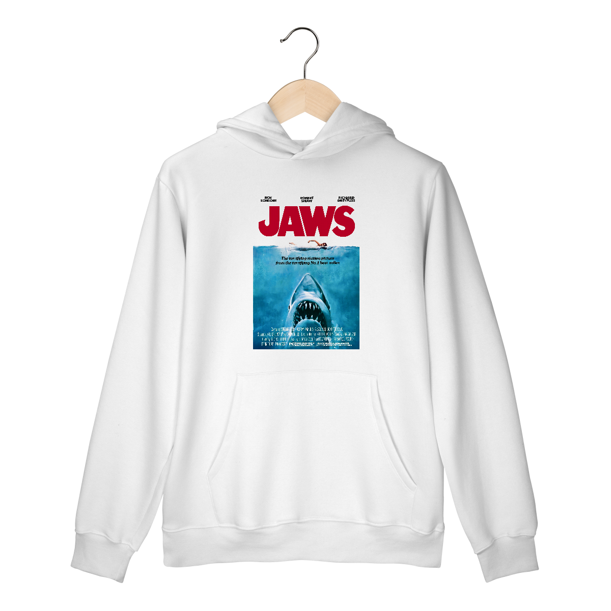 Nome do produto: Moleton Premium Jaws - Coleção Filmes/ Terror 
