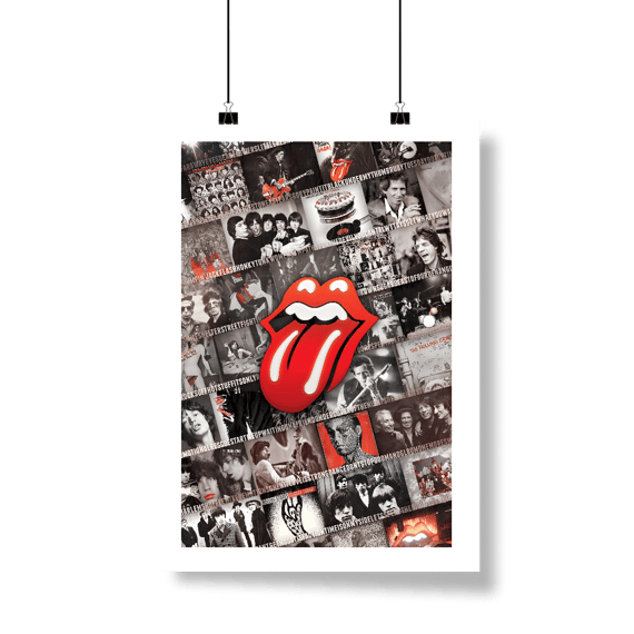Poster Rolling Stones - Coleção Rock