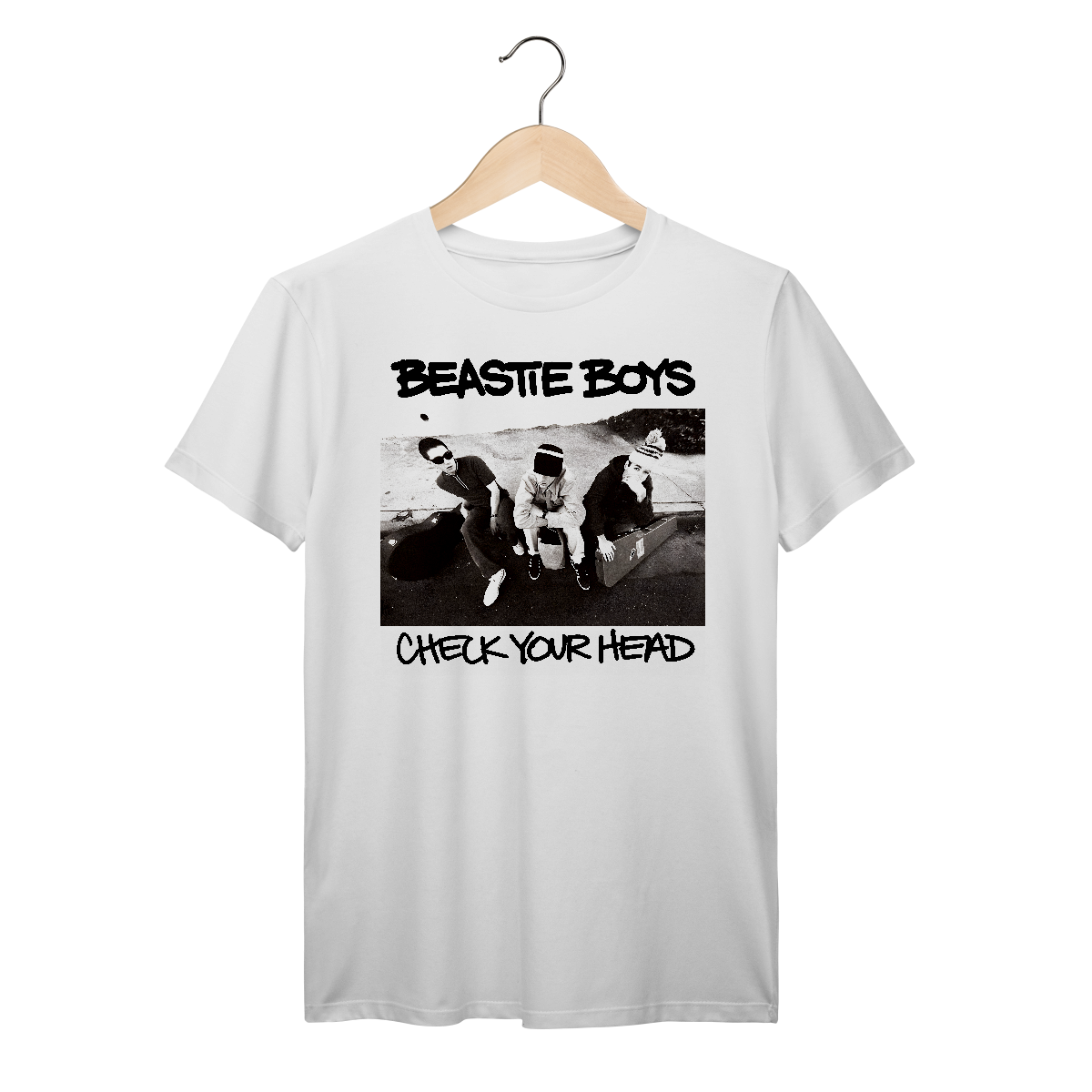 Nome do produto: Camiseta Premium Beastie Boys - Check Your Head - Coleção Rap/ Punk