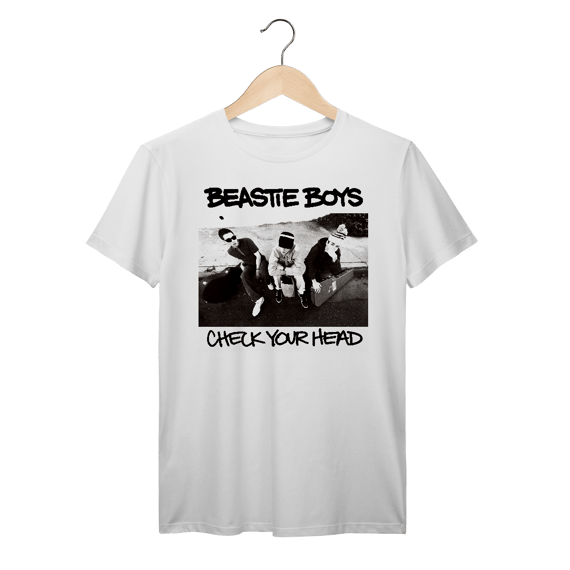 Camiseta Premium Beastie Boys - Check Your Head - Coleção Rap/ Punk