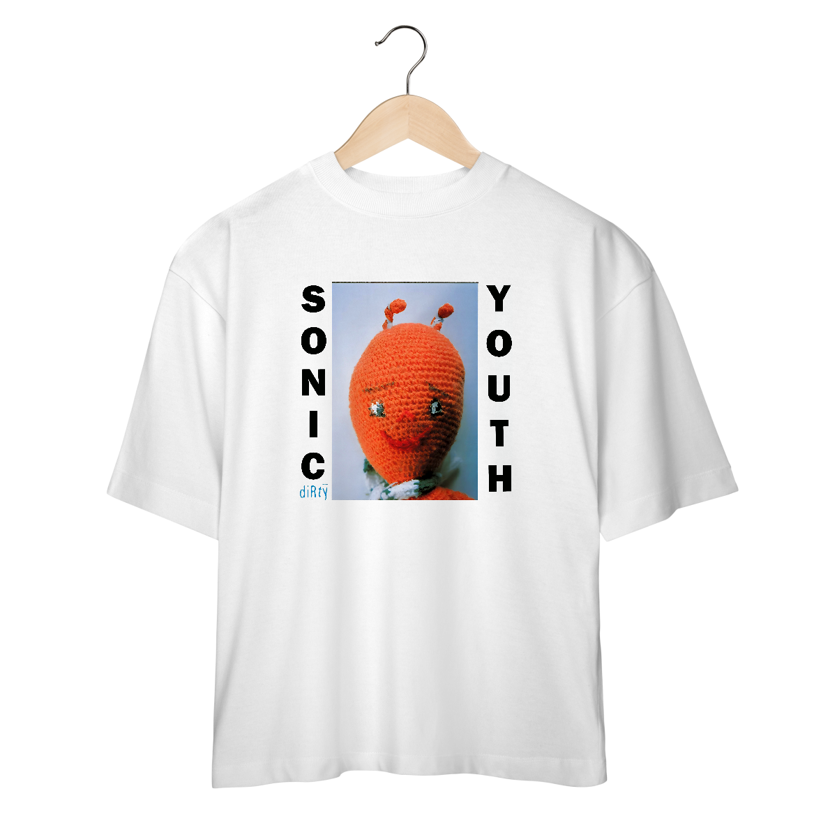 Nome do produto: Camiseta Oversized Premium Sonic Youth - Dirty - Coleção Rock/ Alternativo