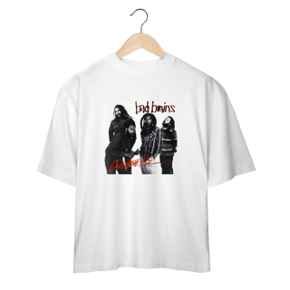 Nome do produto Camiseta Oversized Bad Brains - Quickness - Coleção Punk/ Hardcore