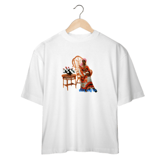 Nome do produto Camiseta Oversized Elza Soares - Coleção Samba/ MPB