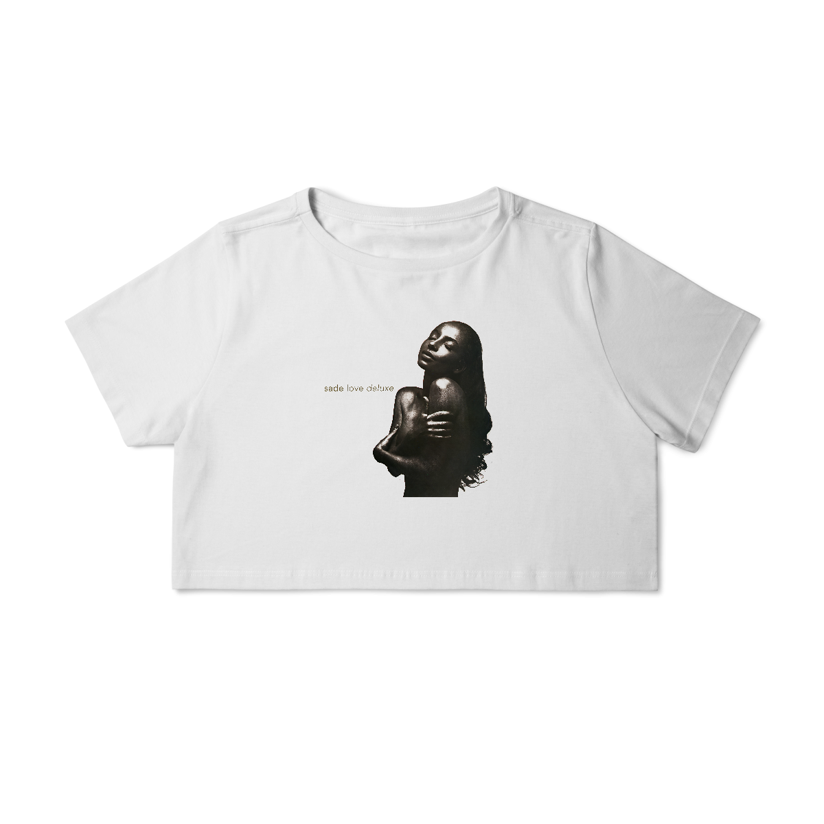Nome do produto: Camisa Cropped Sade - Coleção Jazz/Soul