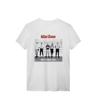 Camiseta Warzone - Open Your Eyes - Coleção Punk/ Hardcore