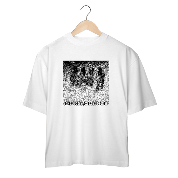 Camiseta Oversized DYS - Brotherhood - Coleção Punk/ Hardcore
