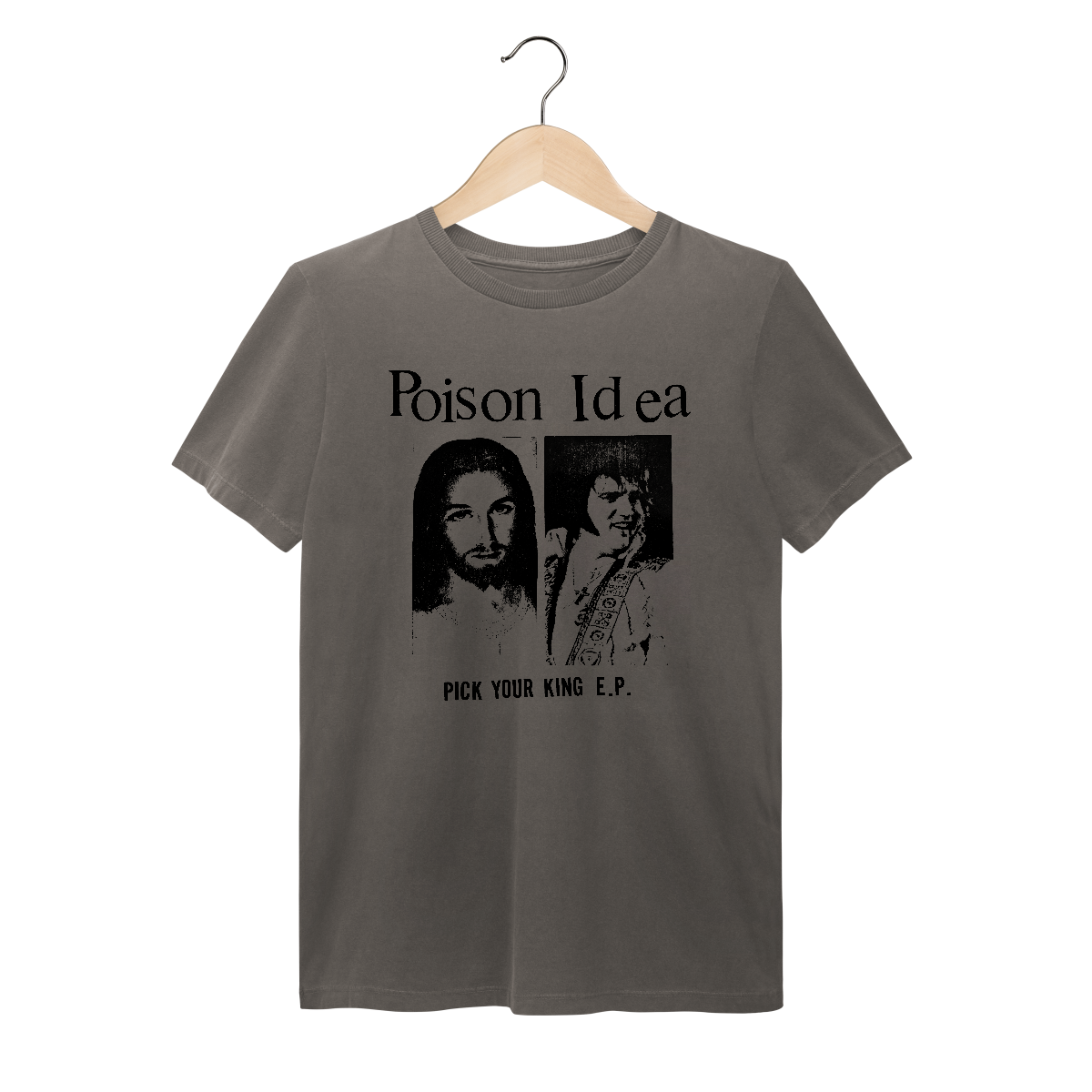 Nome do produto: Camiseta Estonada Poison Idea - Pick Your King EP - Coleção Punk/ Hardcore