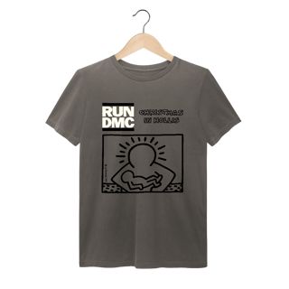 Nome do produto Camiseta Estonada RUN DMC - Christmas in Hollis - Coleção Rap