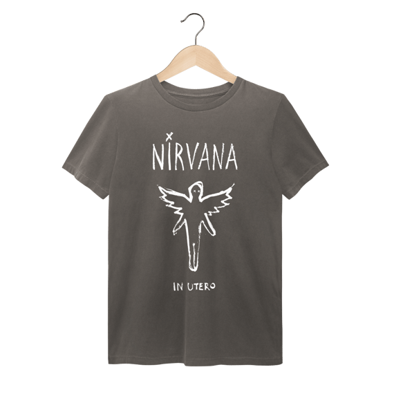 Camiseta Estonada - In Utero - Coleção Rock