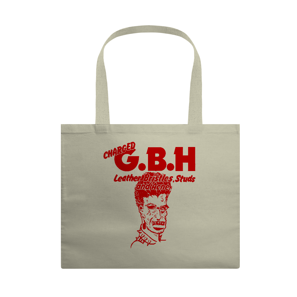 Nome do produto: Eco Bag GBH - Leather, Bristle, Stud and Acne - Coleção Punk/ Hardcore
