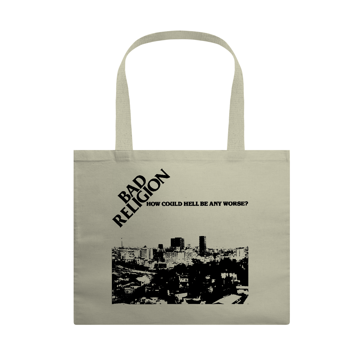 Nome do produto: Eco Bag Grande Bad Religion - How Could Hell Be Any Worse - Coleção Punk/ Hardcore