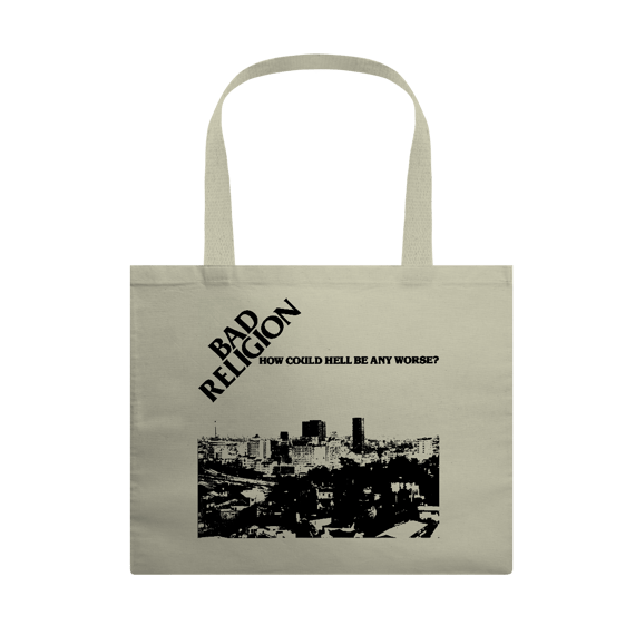 Eco Bag Grande Bad Religion - How Could Hell Be Any Worse - Coleção Punk/ Hardcore