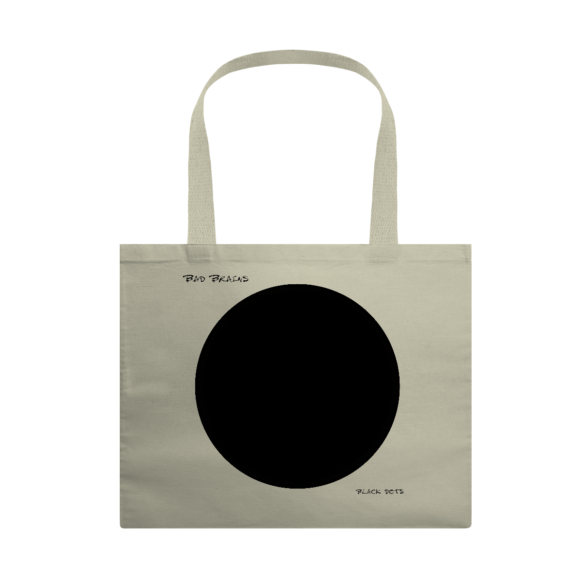 Nome do produto: Eco Bag Grande Bad Brains - Black Dots - Coleção Punk/ Hardcore