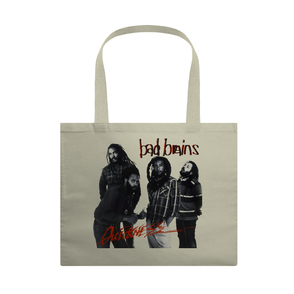 Nome do produto: Eco Bag Grande Bad Brains - Quickness - Coleção Punk/ Hardcore