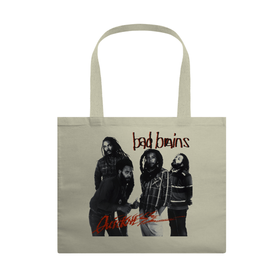 Eco Bag Grande Bad Brains - Quickness - Coleção Punk/ Hardcore