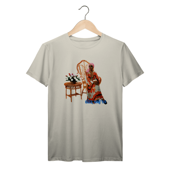 Camiseta Premium Elza Soares - Coleção Samba/ MPB