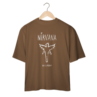 Nome do produto Camiseta Oversized Nirvana - In Utero - Coleção Rock
