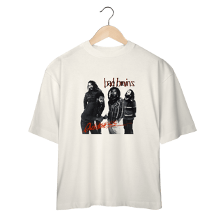 Nome do produto Camiseta Oversized Bad Brains - Quickness - Coleção Punk/ Hardcore