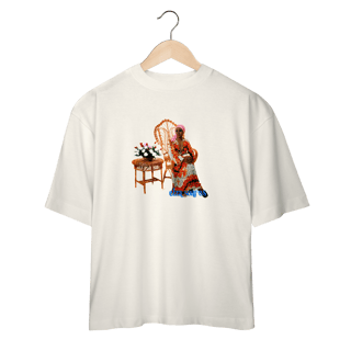 Nome do produto Camiseta Oversized Elza Soares - Coleção Samba/ MPB
