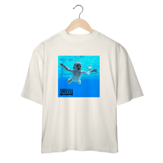 Nome do produto Camiseta Oversized Nirvana - Nevermind - Coleção Rock