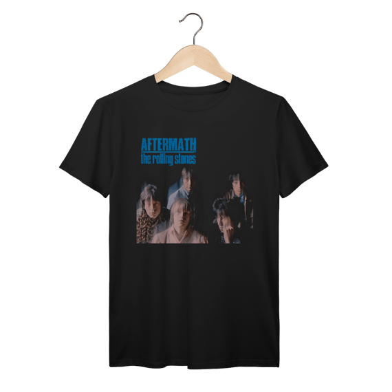 Camiseta Premium Rolling Stones - Aftermath - Coleção Rock