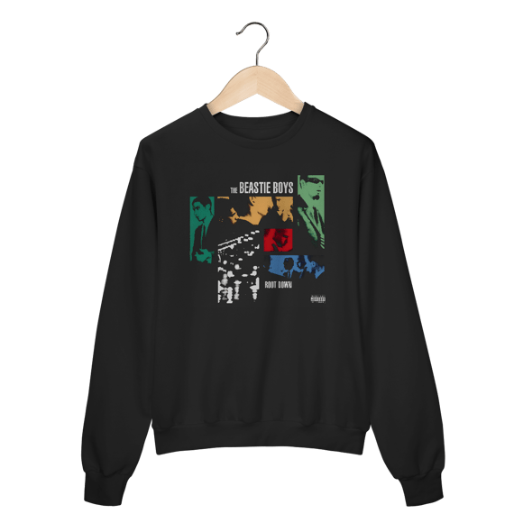 Moleton Fechado Premium Beastie Boys - Root Down - Coleção Hip Hop
