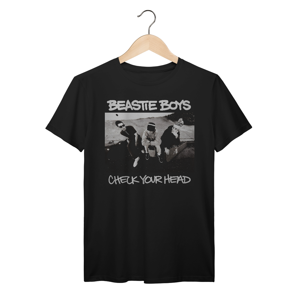 Nome do produto: Camiseta Premium Beastie Boys - Check Your Head - Coleção Rap/ Punk