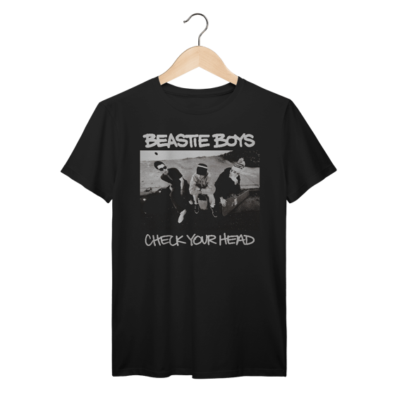 Camiseta Premium Beastie Boys - Check Your Head - Coleção Rap/ Punk