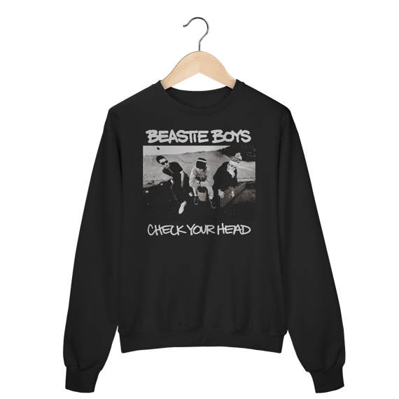 Moleton Fechado Premium Bestie Boys - Check Your Head