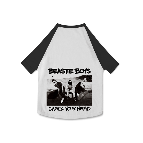 Camisa Pet Dog Beastie Boys - Check Your Head - Coleção Rap/ Punk