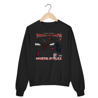 Nome do produto Moleton Fechado Premium Three 6 Mafia - Mystic Stylez - Coleção HipHop