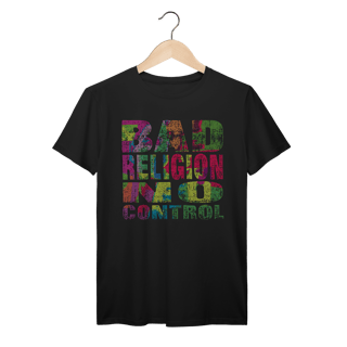 Camisea Premium Bad Religion - No Control - Coleção Punk/ Hardcore