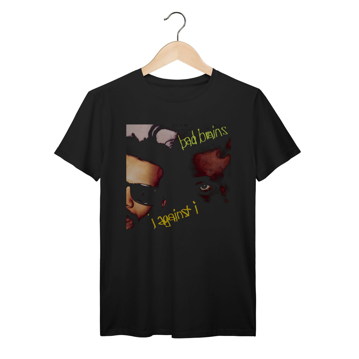 Nome do produto: Camiseta Premium Bad Brains - I Against I - Coleção Punk/ Hardcore