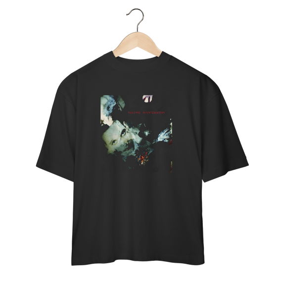 Camiseta Oversized The Cure - Disintegration - Coleção Rock