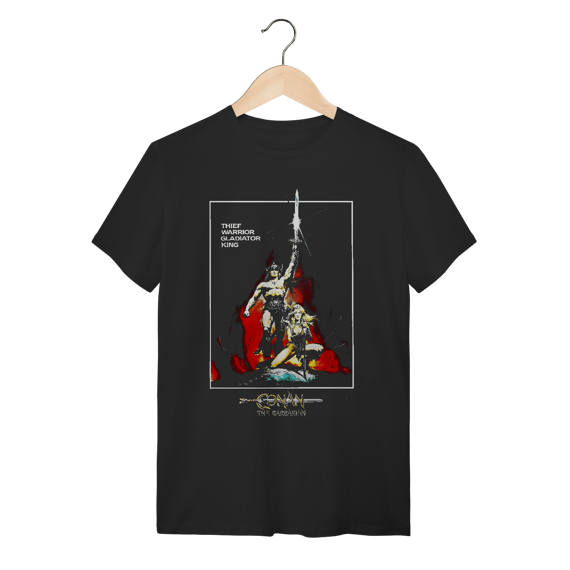 Camiseta Conan the Barbarian - Coleção Filmes