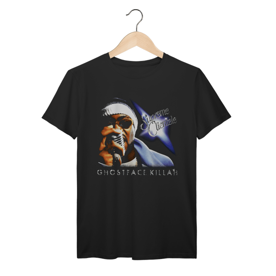 Camiseta Premium Ghostface Killah - Supreme Clientele - Coleção Rap
