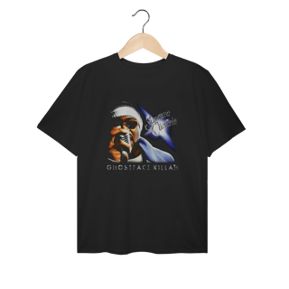 Camiseta Plus Size Ghostface Killah - Supreme Clientele - Coleção Rap