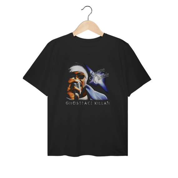 Camiseta Plus Size Ghostface Killah - Supreme Clientele - Coleção Rap