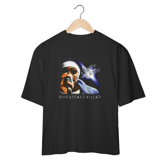 Camiseta Oversized Ghostface Killah - Supreme Clientele - Coleção Rap